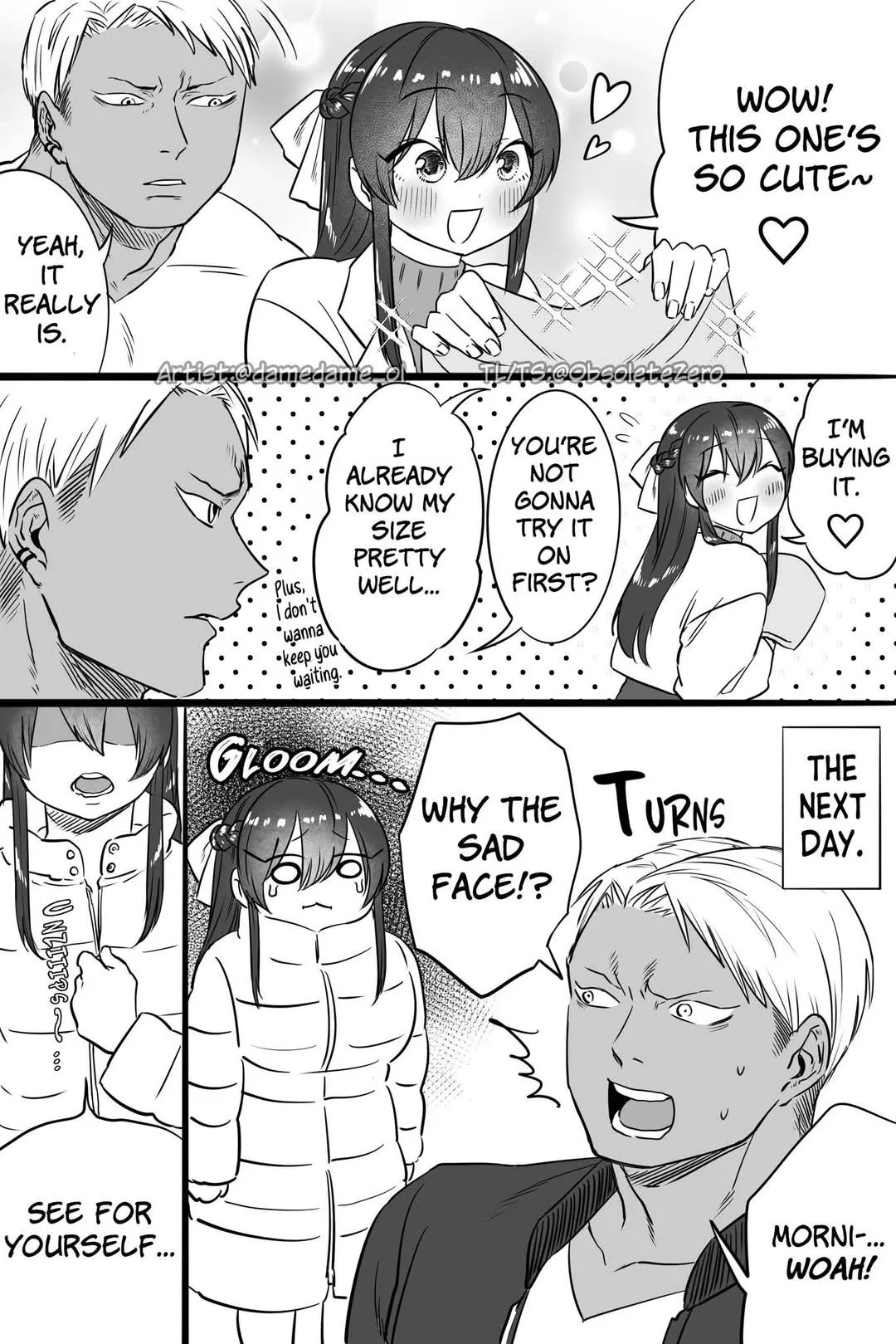 Kuma to Usagi wa Tomodachi de wa Irarenai Chapter 53 page 1