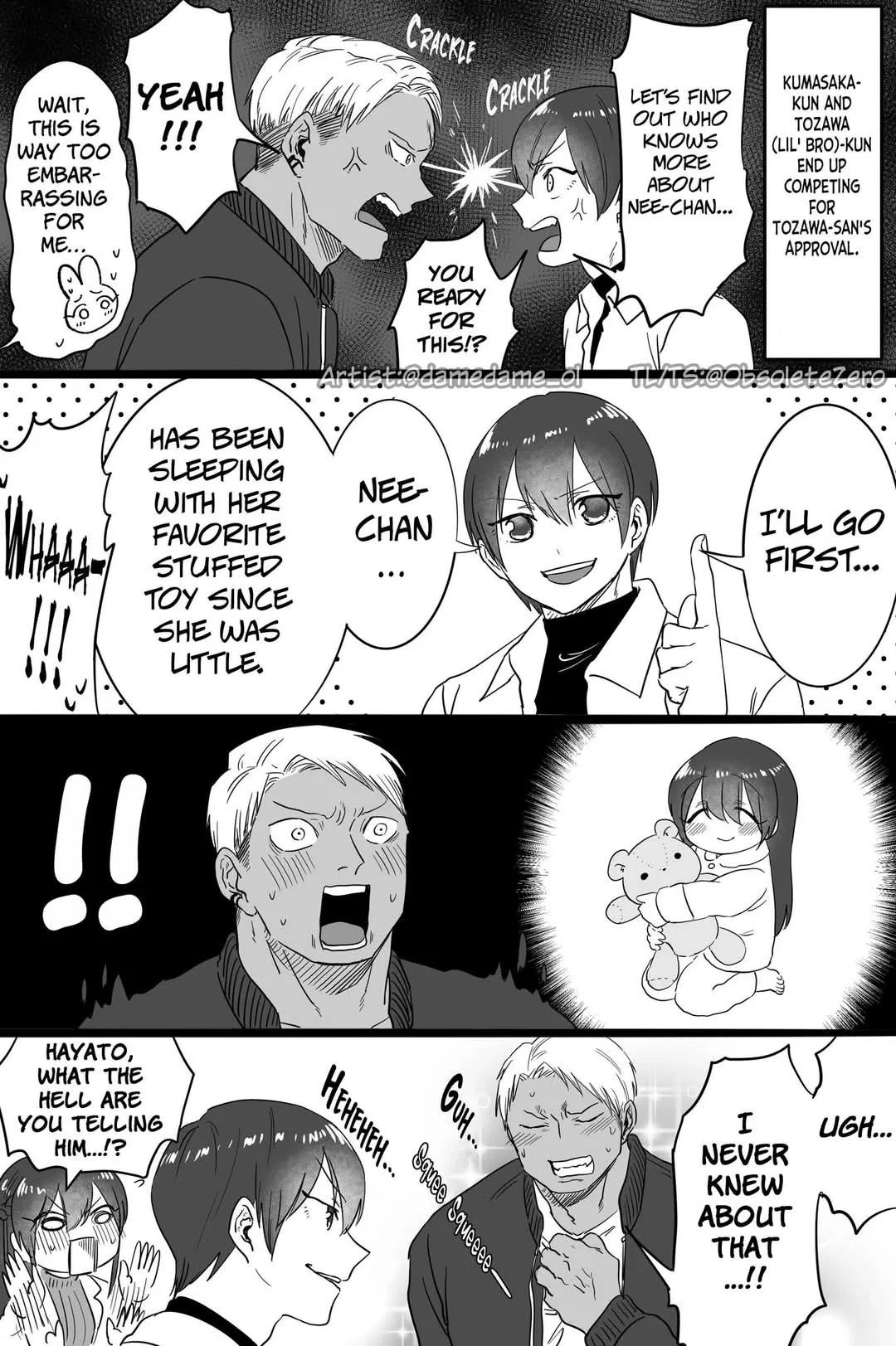 Kuma to Usagi wa Tomodachi de wa Irarenai Chapter 57 page 1