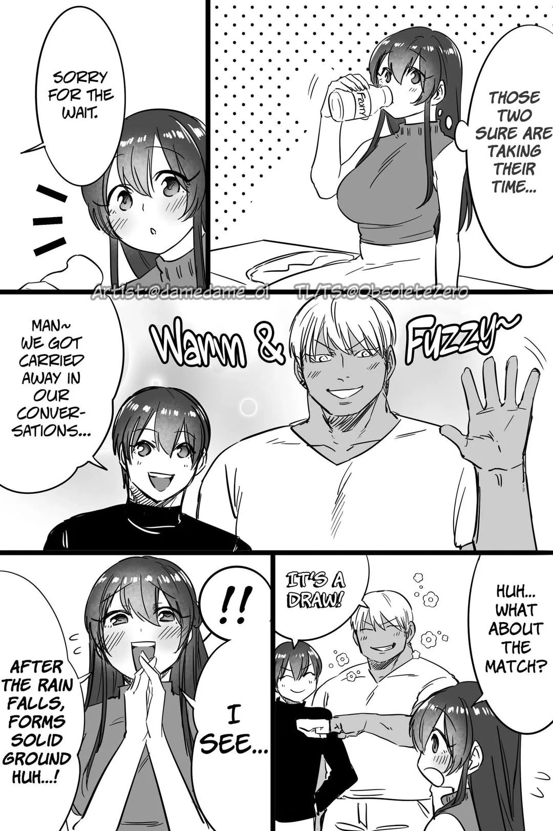 Kuma to Usagi wa Tomodachi de wa Irarenai Chapter 59 page 1