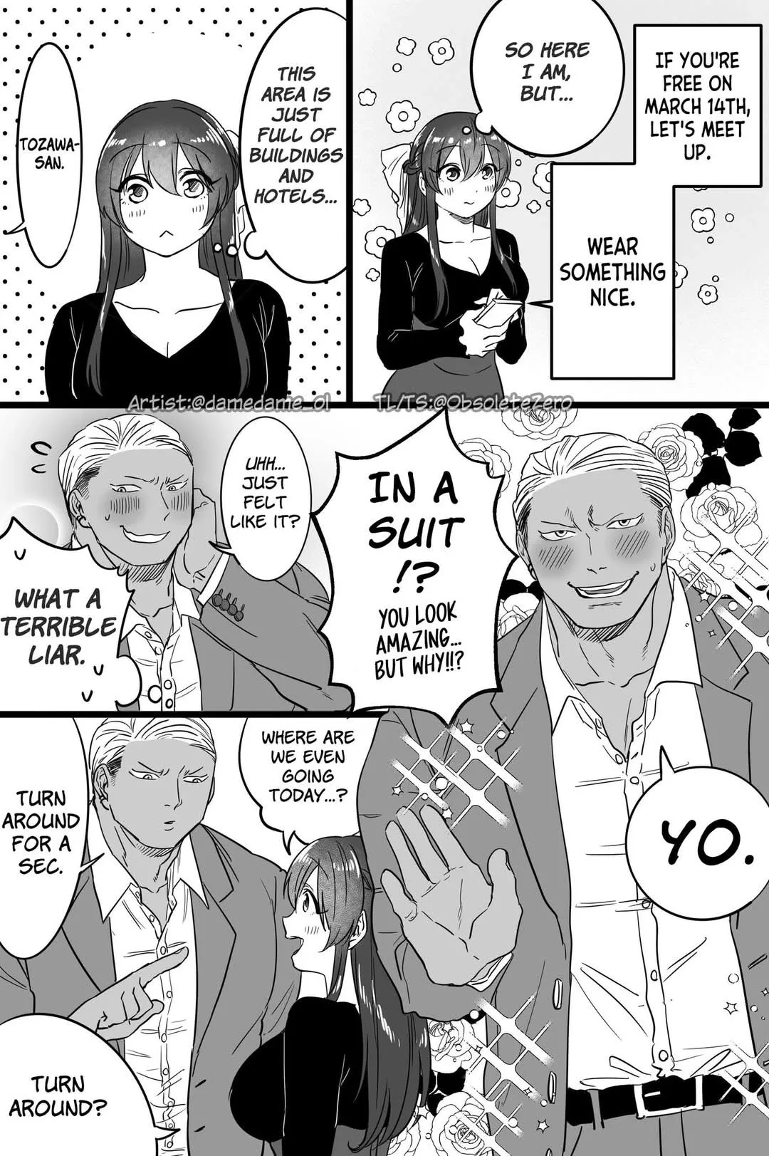 Kuma to Usagi wa Tomodachi de wa Irarenai Chapter 60 page 1