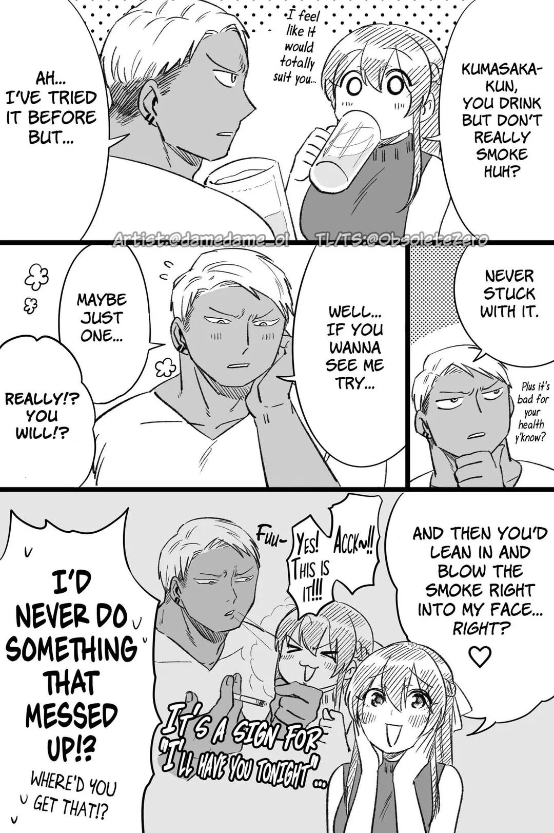 Kuma to Usagi wa Tomodachi de wa Irarenai Chapter 67 page 1