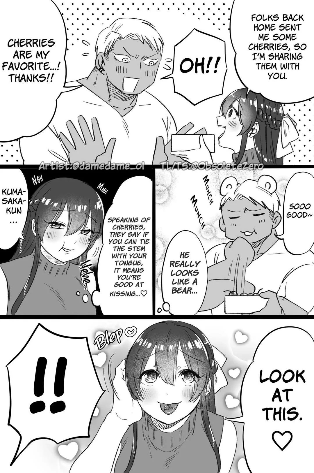 Kuma to Usagi wa Tomodachi de wa Irarenai Chapter 68 page 1