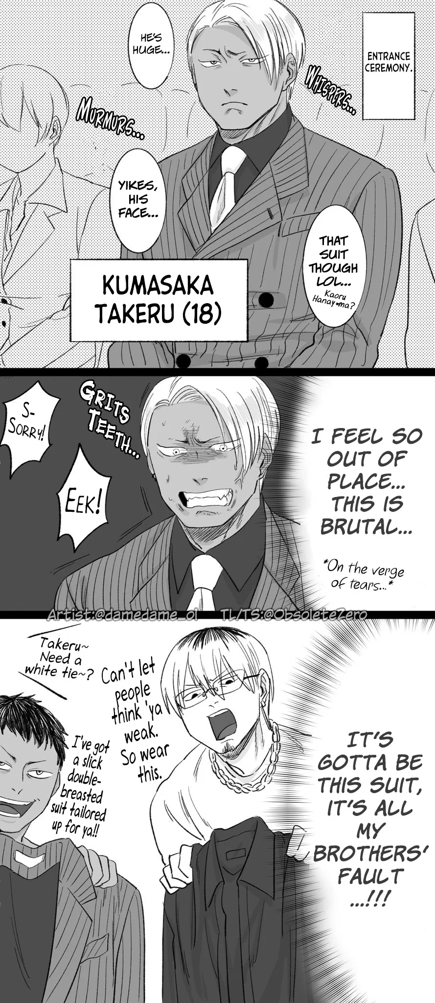 Kuma to Usagi wa Tomodachi de wa Irarenai Chapter 7.2 page 1