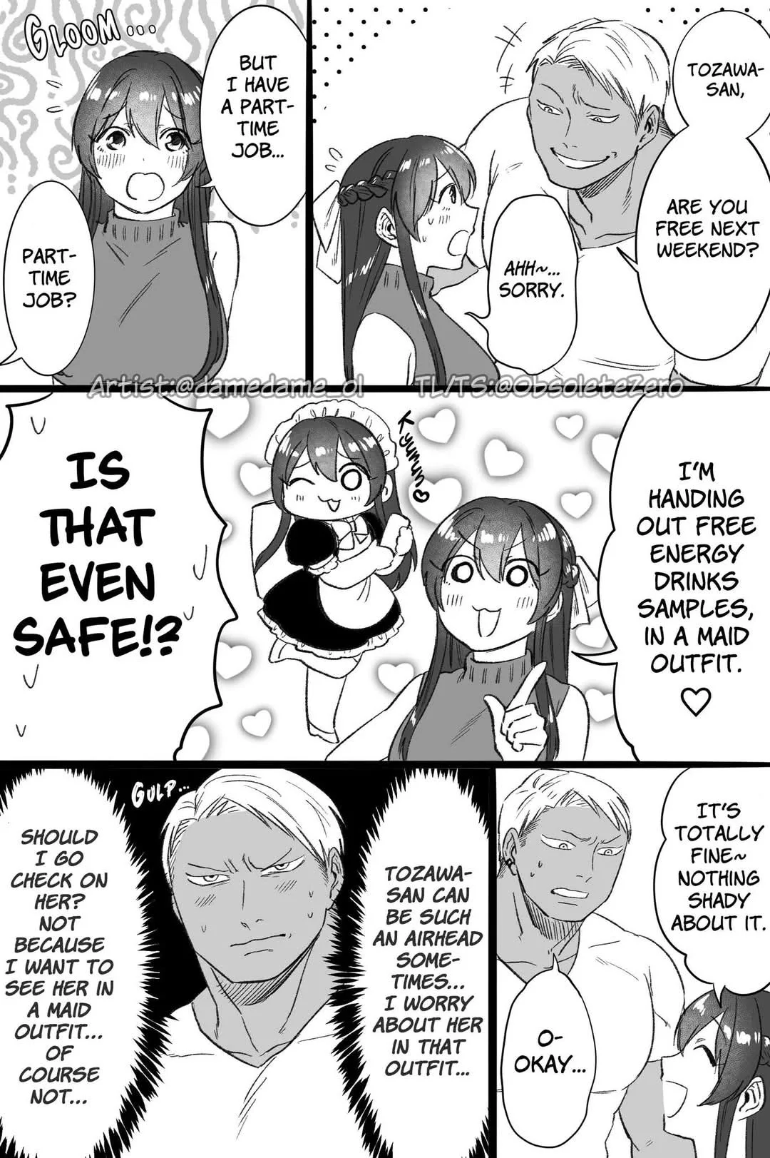 Kuma to Usagi wa Tomodachi de wa Irarenai Chapter 71 page 1