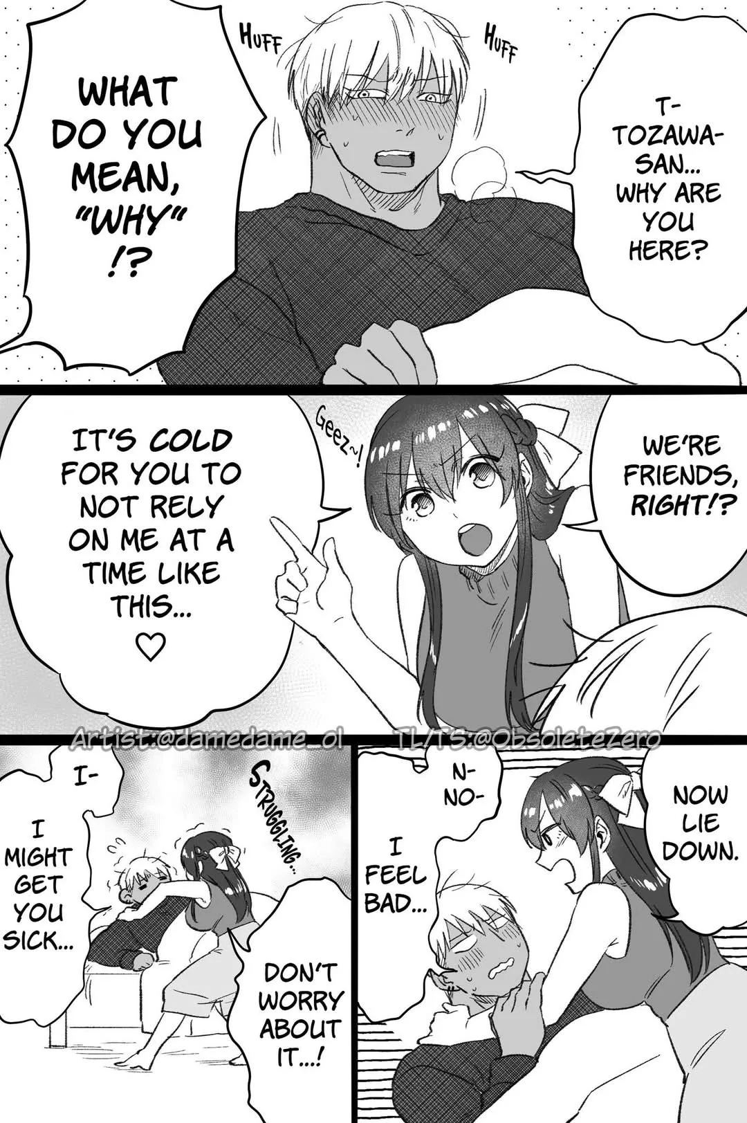 Kuma to Usagi wa Tomodachi de wa Irarenai Chapter 73 page 2