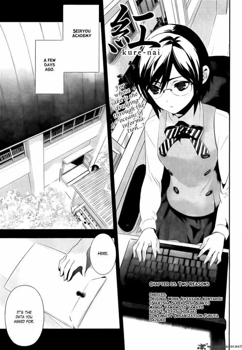 Kure-nai Chapter 35 page 3
