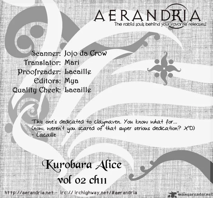 Kurobara Alice Chapter 11 page 2
