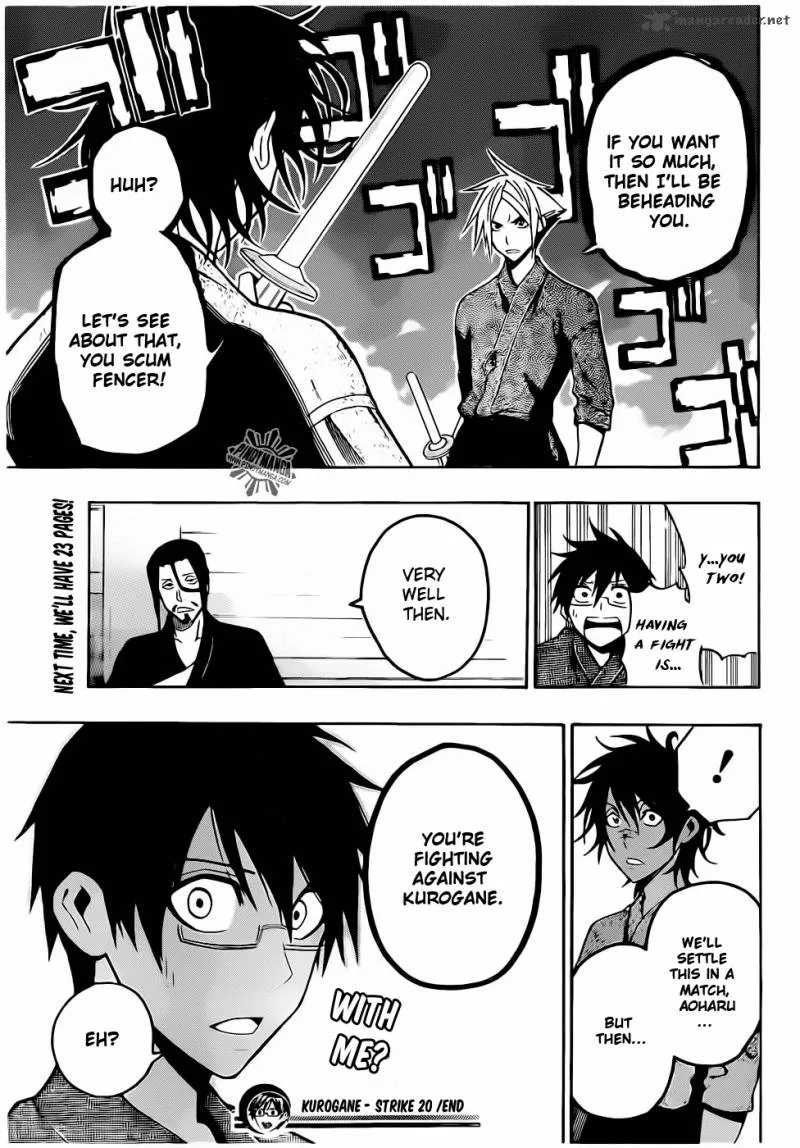 Kurogane Chapter 20 page 22