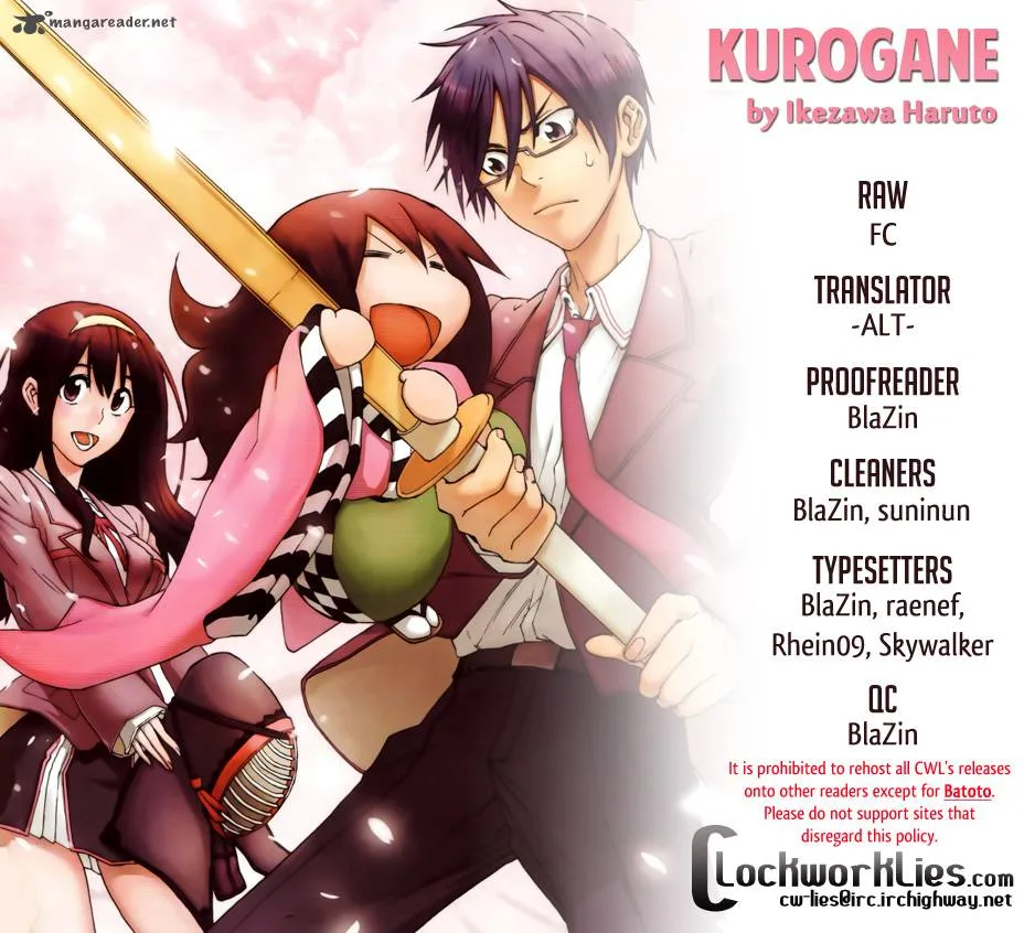 Kurogane Chapter 9 page 1