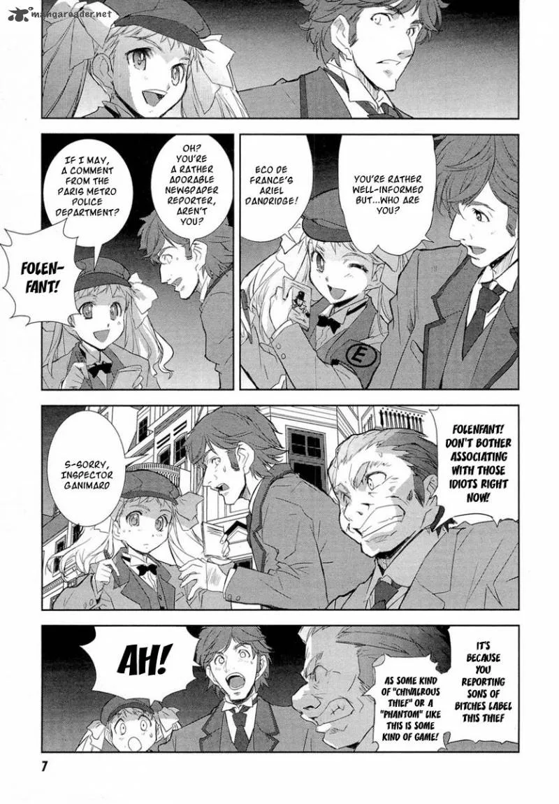 Kuroki le voleur - Kamen no Kaitou Shoujo Chapter 1 page 9