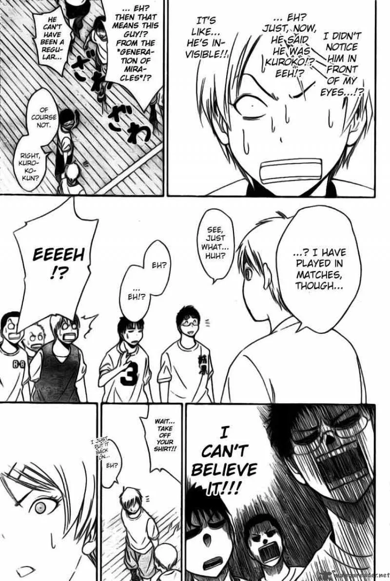 Kuroko no Basket Chapter 1 page 19