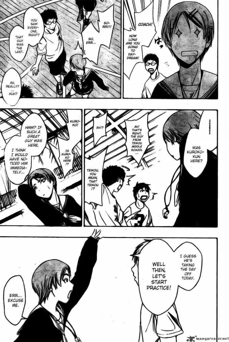 Kuroko no Basket Chapter 1 page 17
