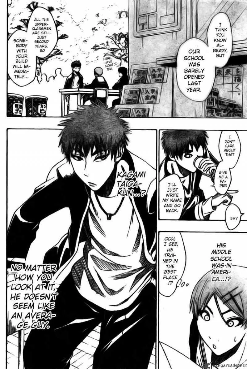 Kuroko no Basket Chapter 1 page 8