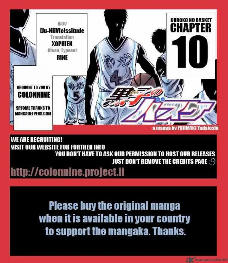 Kuroko no Basket Chapter 10 page 19