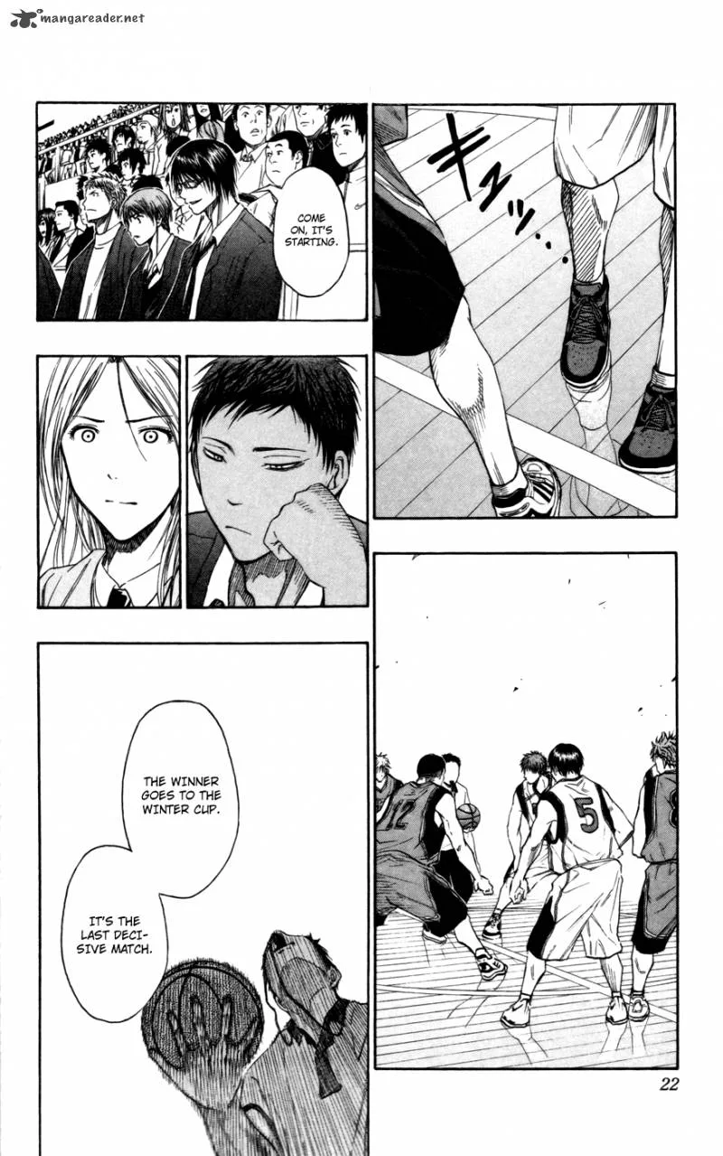 Kuroko no Basket Chapter 100 page 21