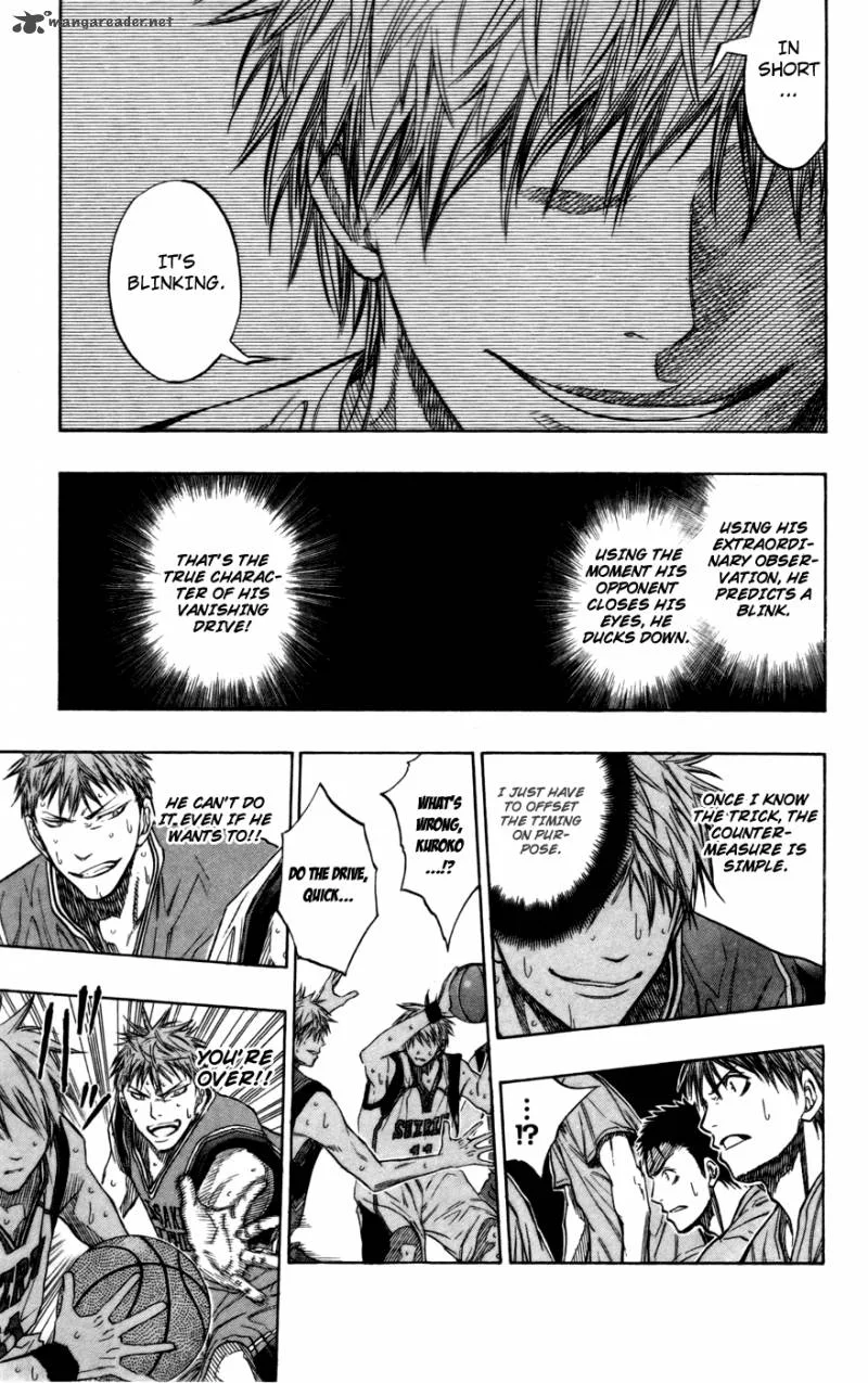 Kuroko no Basket Chapter 103 page 15