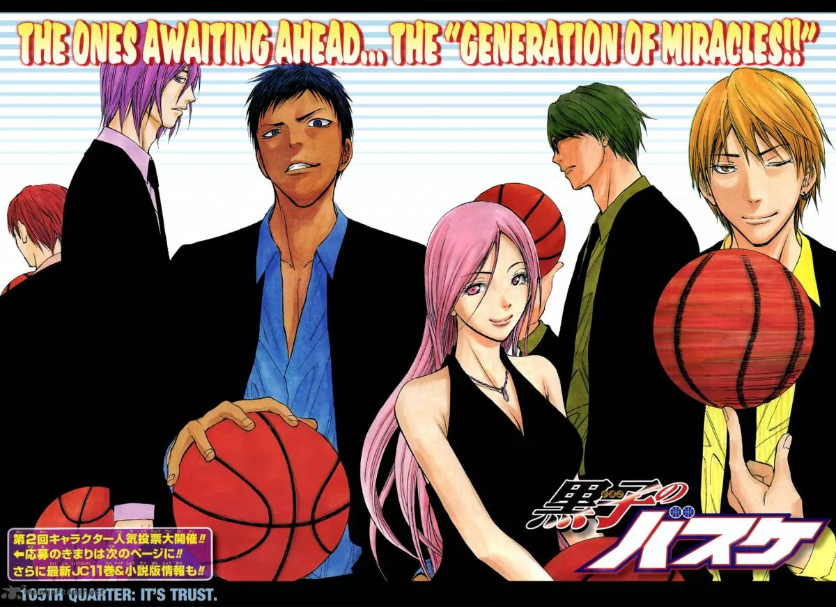 Kuroko no Basket Chapter 105 page 2