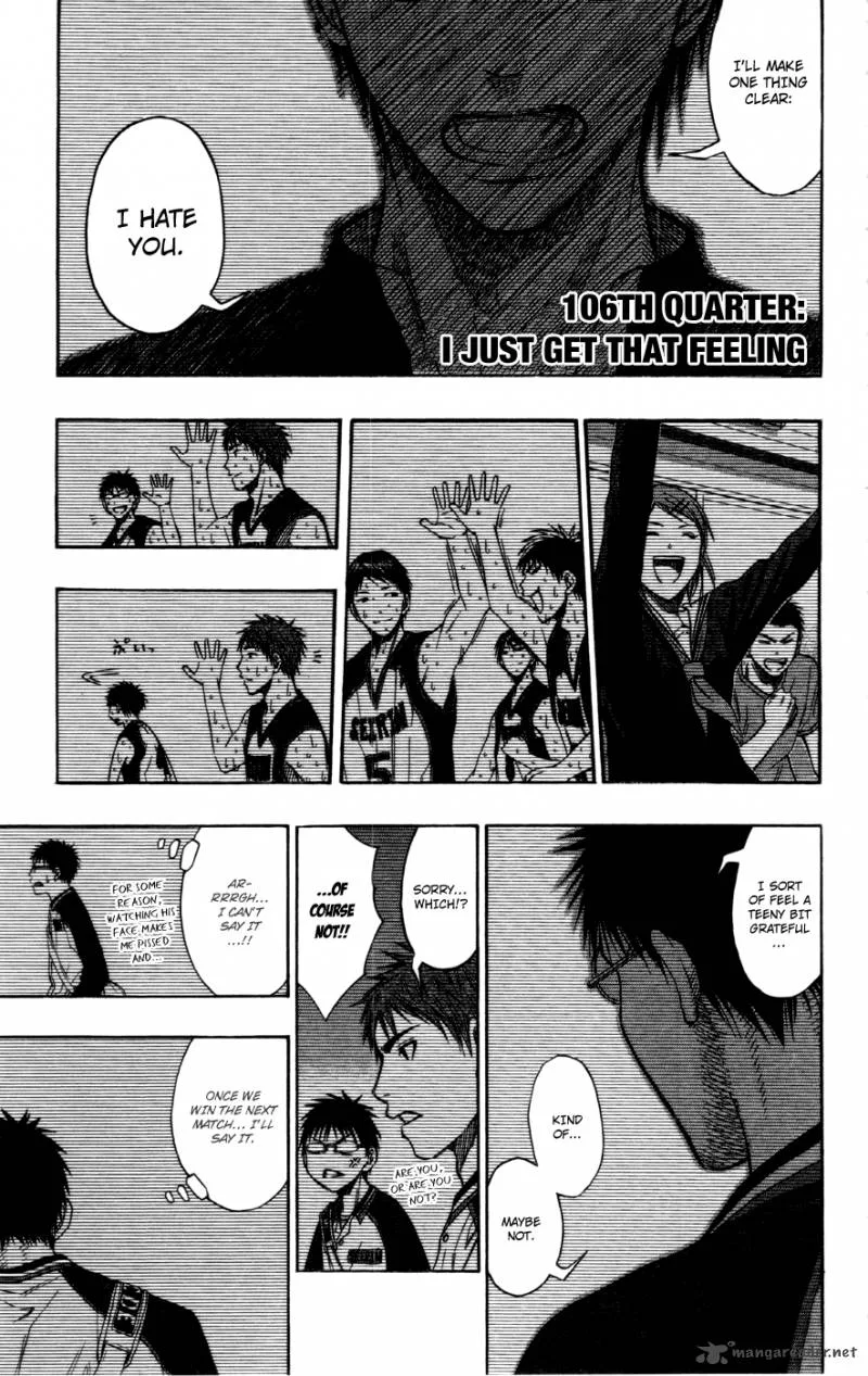 Kuroko no Basket Chapter 106 page 1