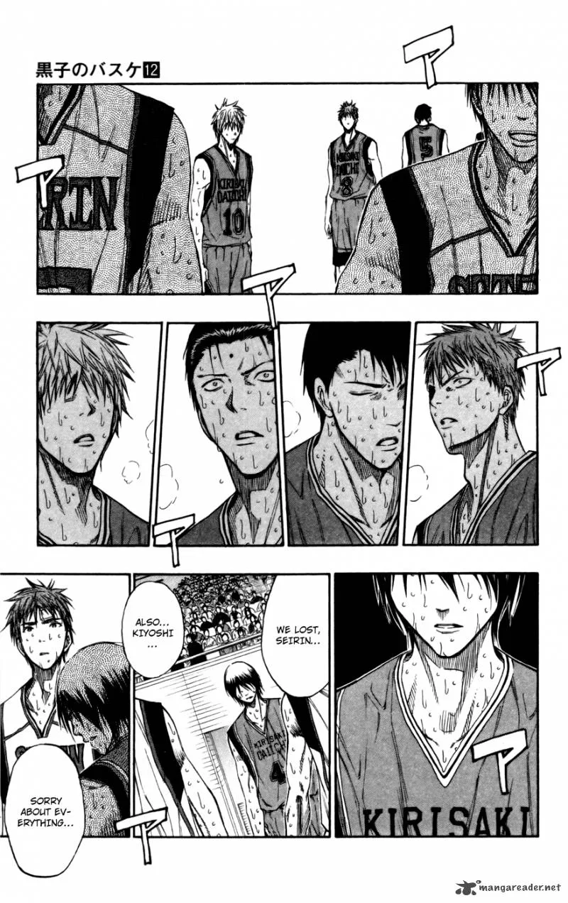 Kuroko no Basket Chapter 108 page 4