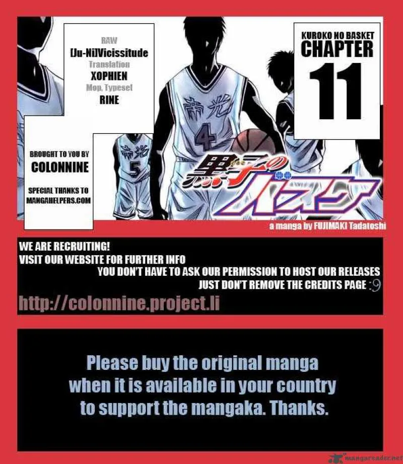 Kuroko no Basket Chapter 11 page 21