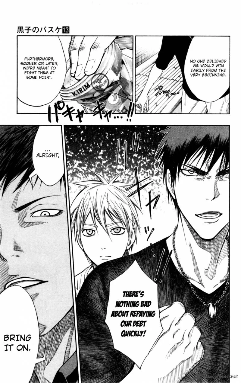 Kuroko no Basket Chapter 110 page 18