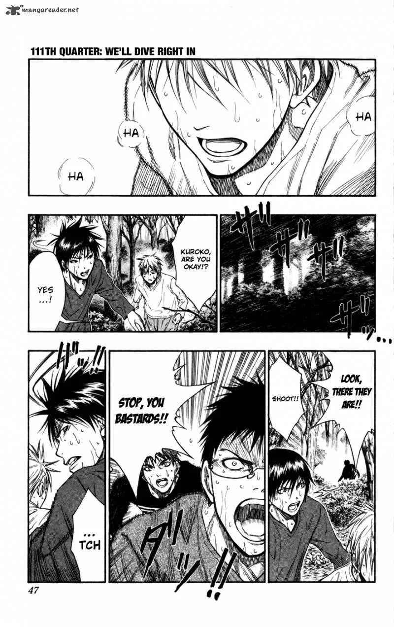 Kuroko no Basket Chapter 111 page 1