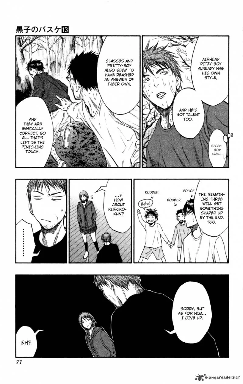 Kuroko no Basket Chapter 112 page 5
