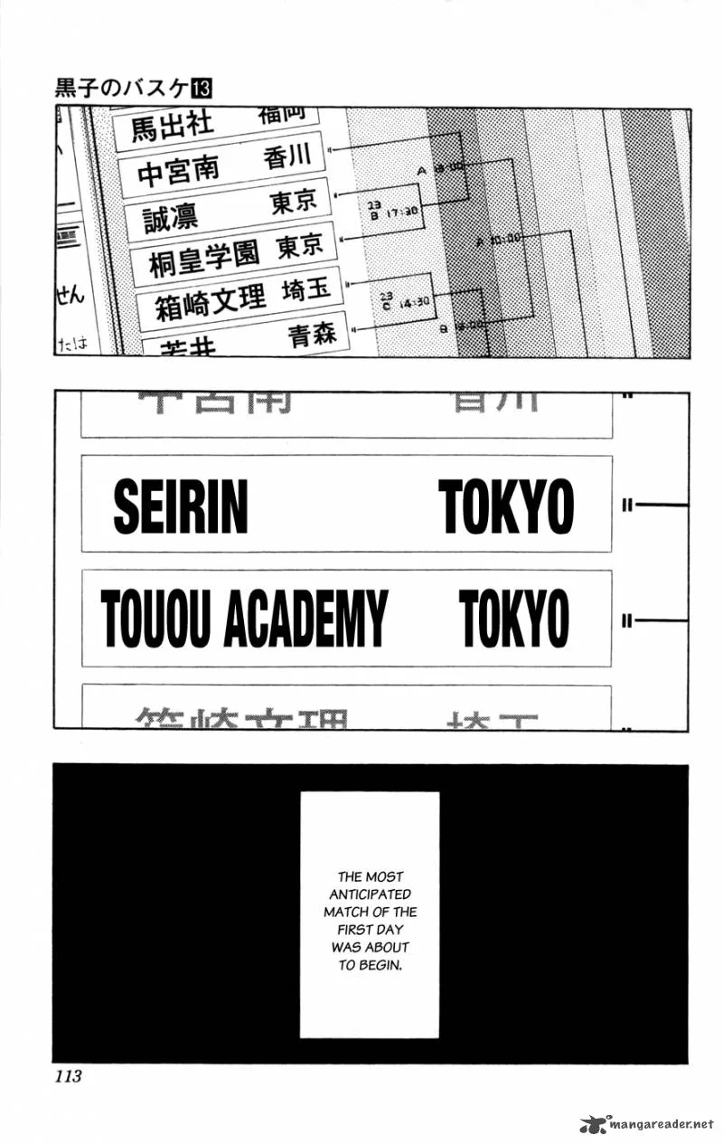 Kuroko no Basket Chapter 114 page 7
