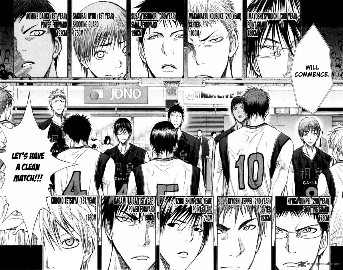 Kuroko no Basket Chapter 114 page 17