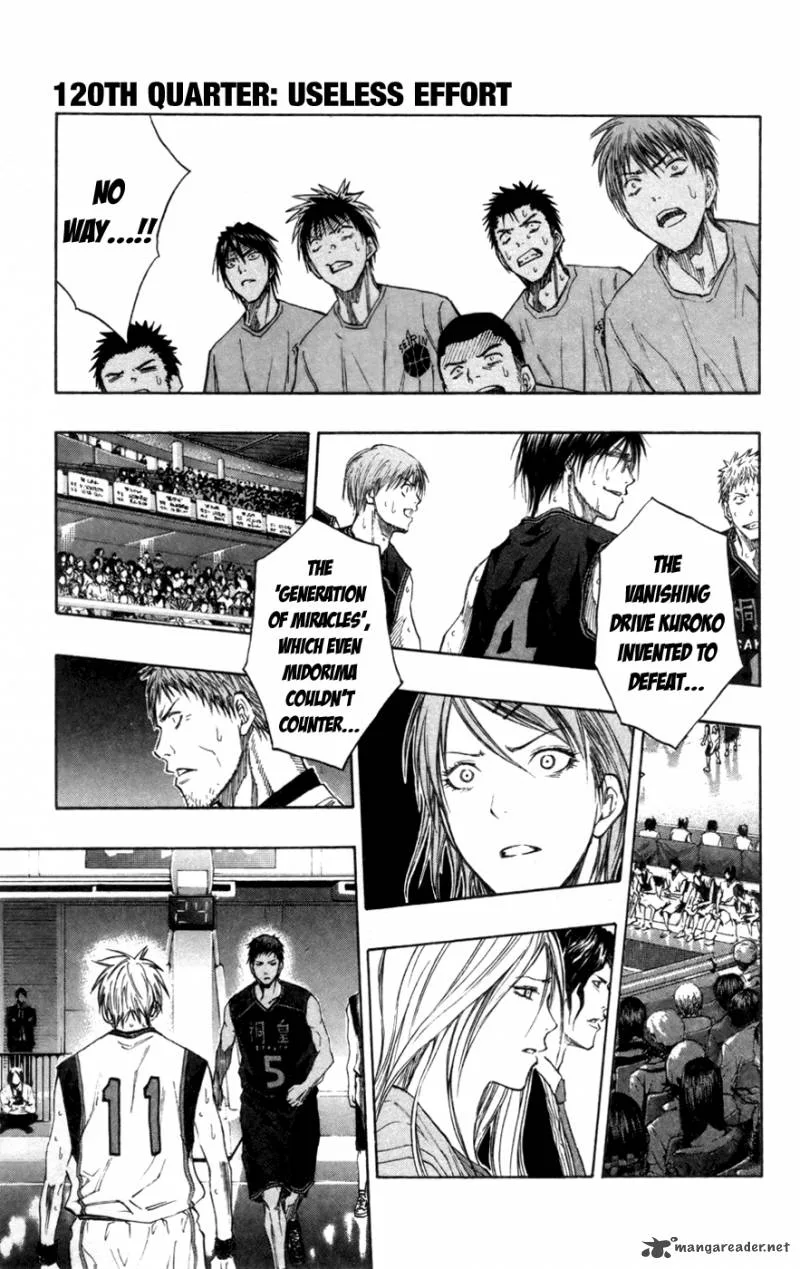 Kuroko no Basket Chapter 120 page 1