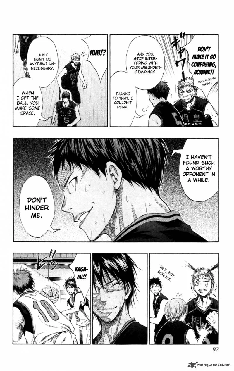Kuroko no Basket Chapter 122 page 6