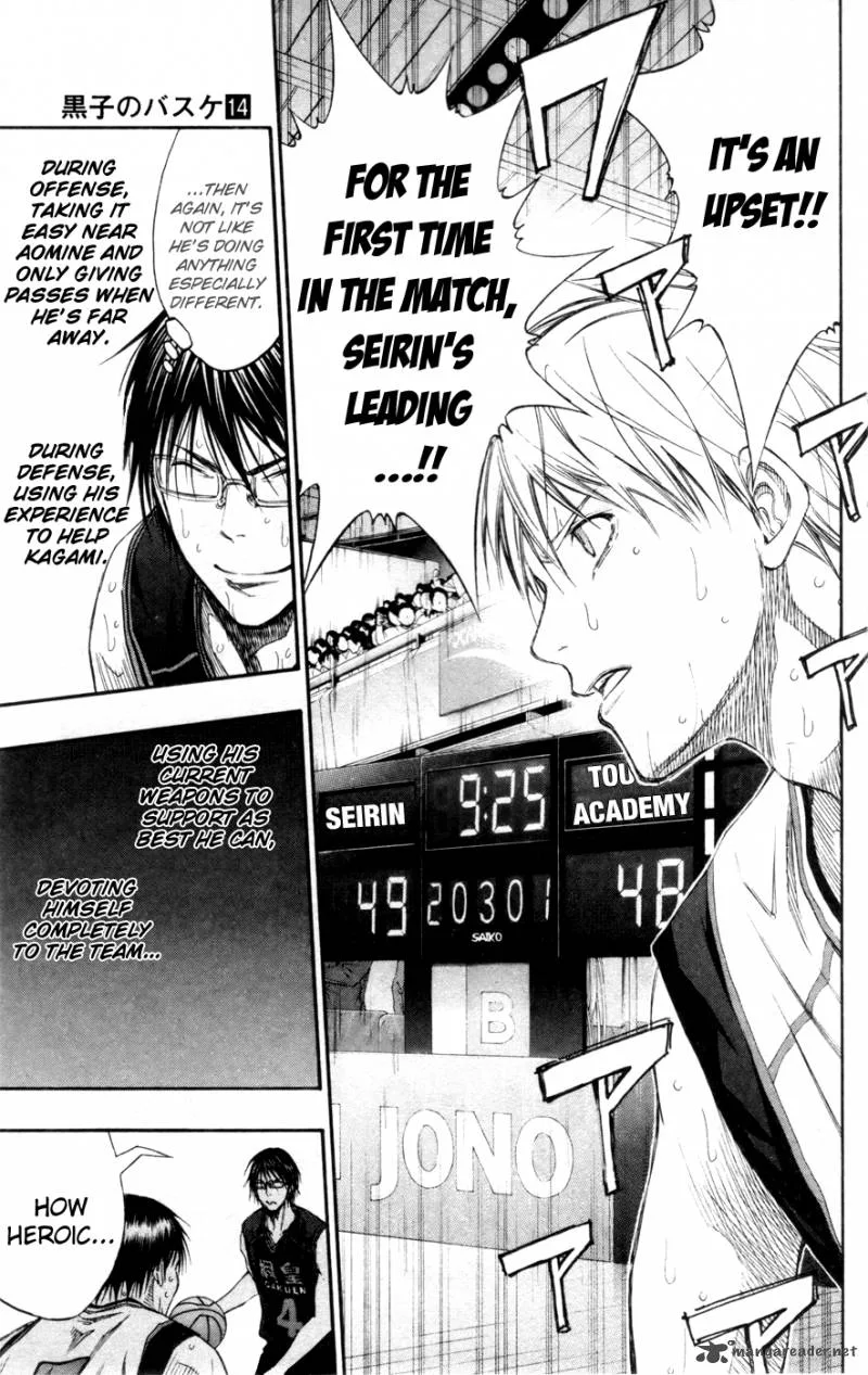 Kuroko no Basket Chapter 125 page 14