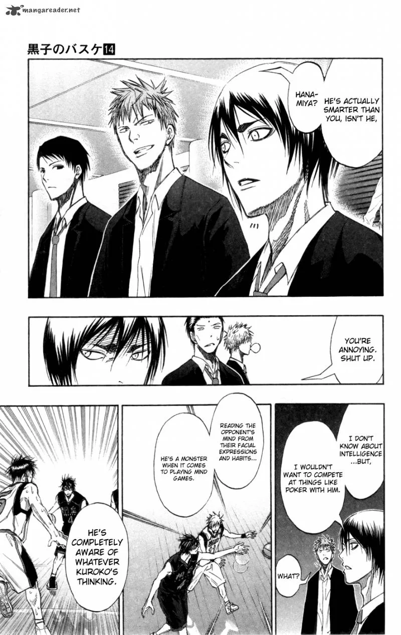 Kuroko no Basket Chapter 126 page 15
