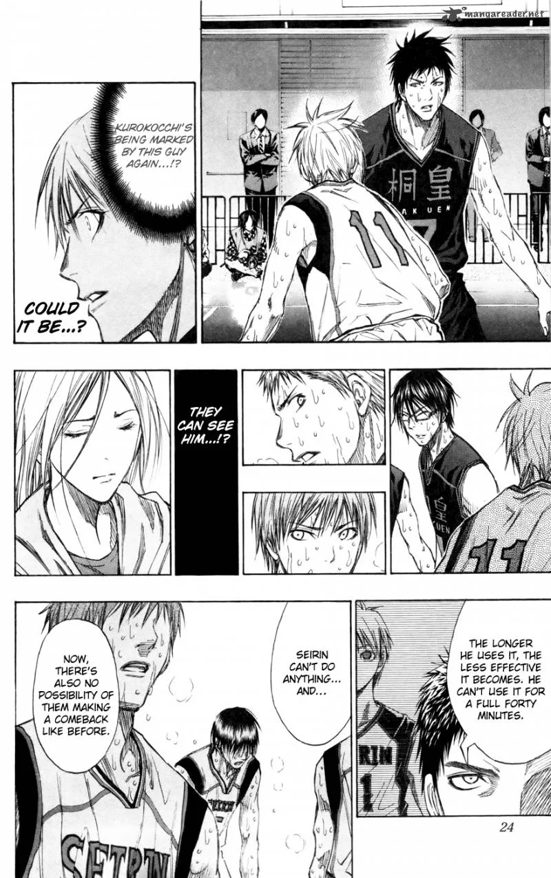 Kuroko no Basket Chapter 127 page 22