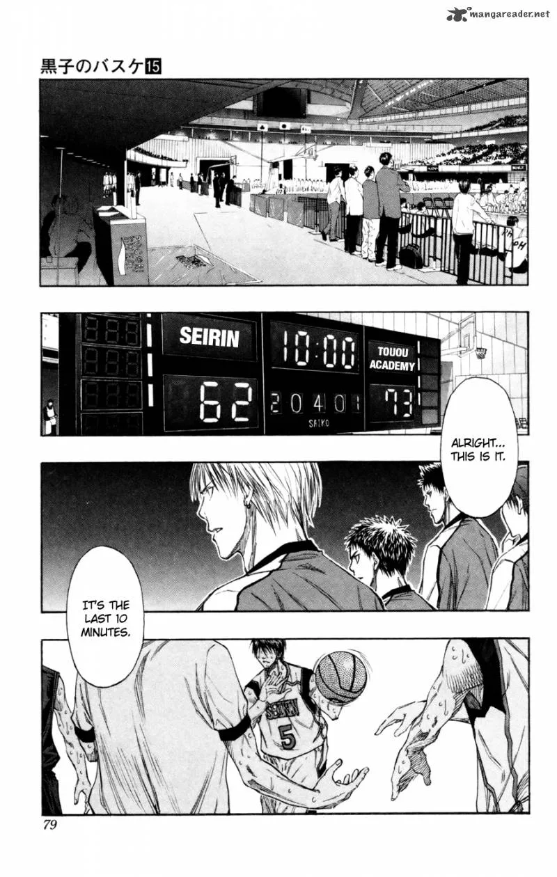 Kuroko no Basket Chapter 130 page 12