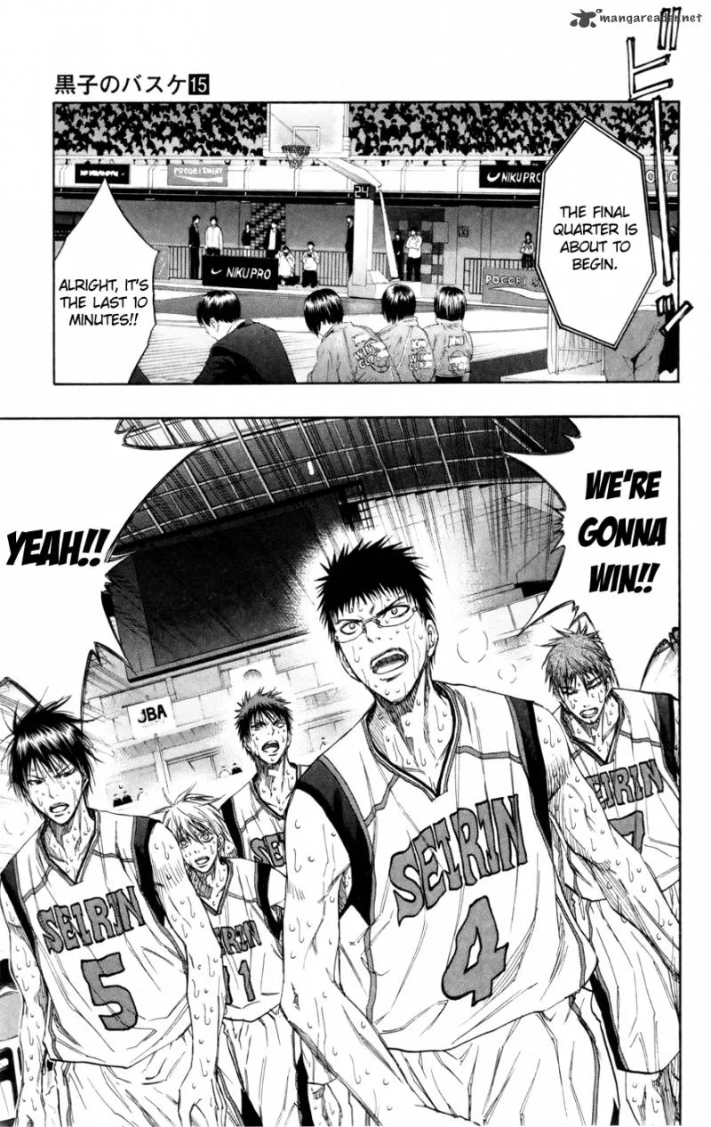 Kuroko no Basket Chapter 130 page 10