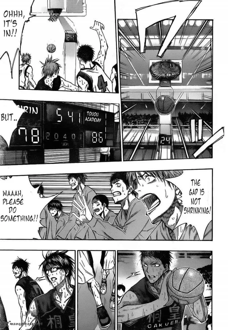 Kuroko no Basket Chapter 131 page 17
