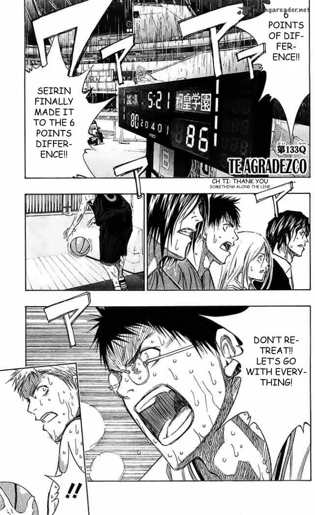 Kuroko no Basket Chapter 133 page 1