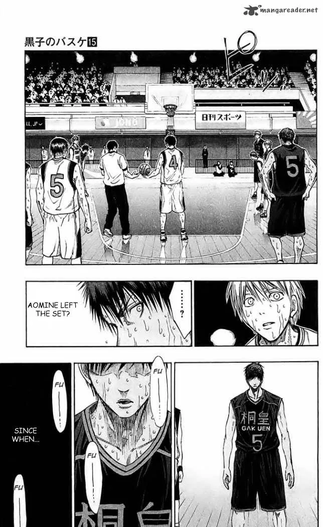Kuroko no Basket Chapter 133 page 9