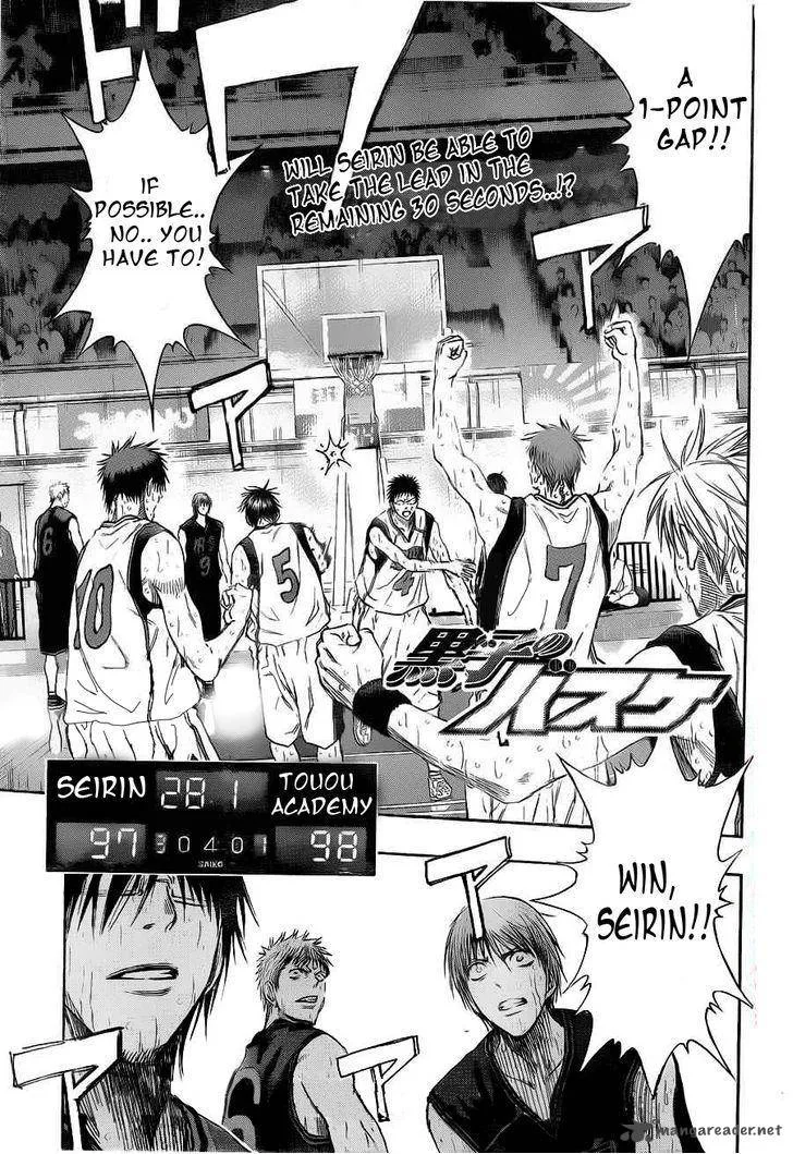 Kuroko no Basket Chapter 137 page 1