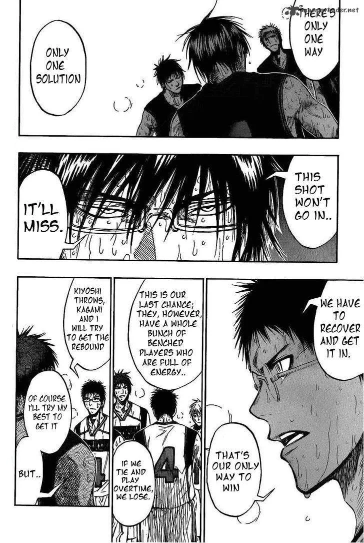 Kuroko no Basket Chapter 138 page 8