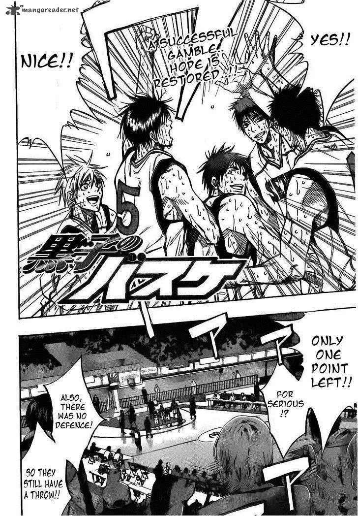 Kuroko no Basket Chapter 138 page 4