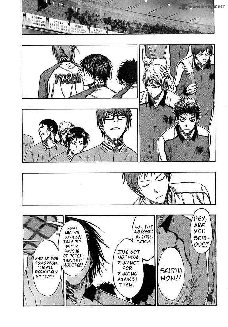 Kuroko no Basket Chapter 139 page 15