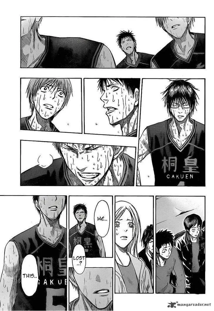 Kuroko no Basket Chapter 139 page 9