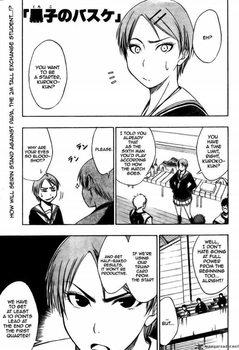 Kuroko no Basket Chapter 14 page 1
