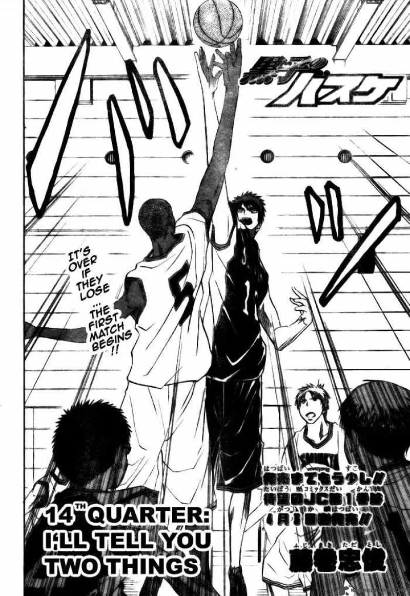 Kuroko no Basket Chapter 14 page 4