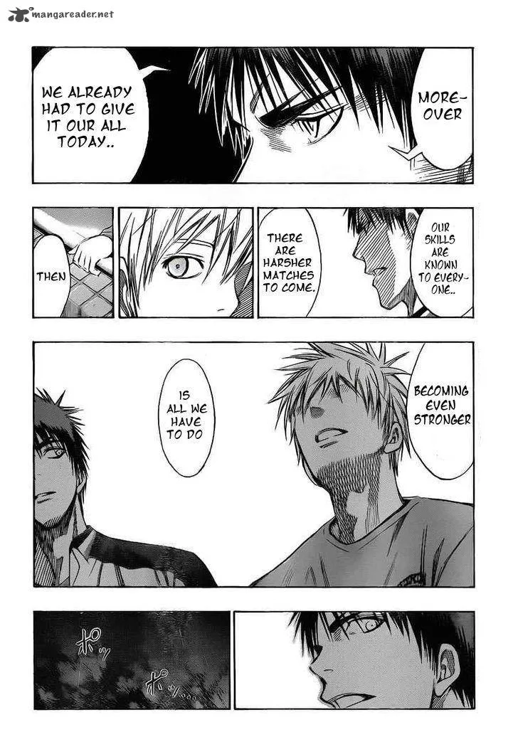 Kuroko no Basket Chapter 140 page 14