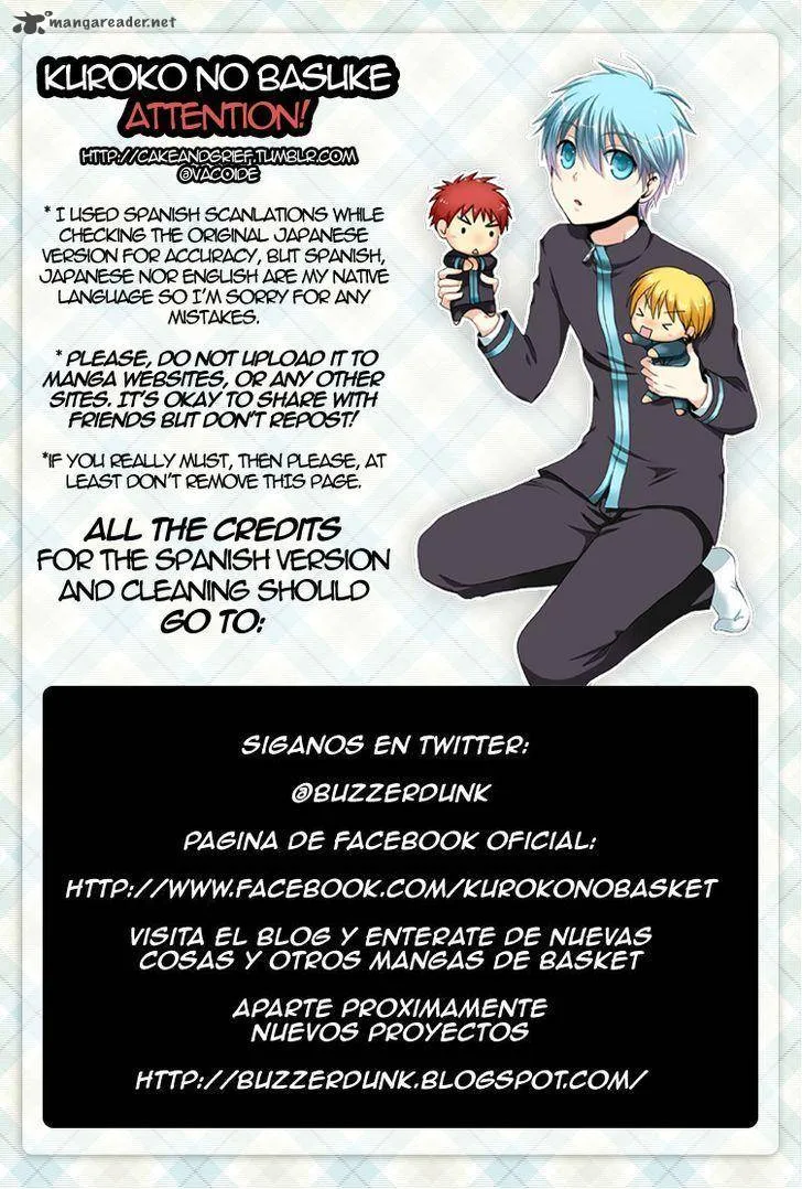 Kuroko no Basket Chapter 141 page 1
