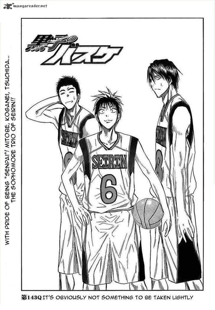 Kuroko no Basket Chapter 143 page 2