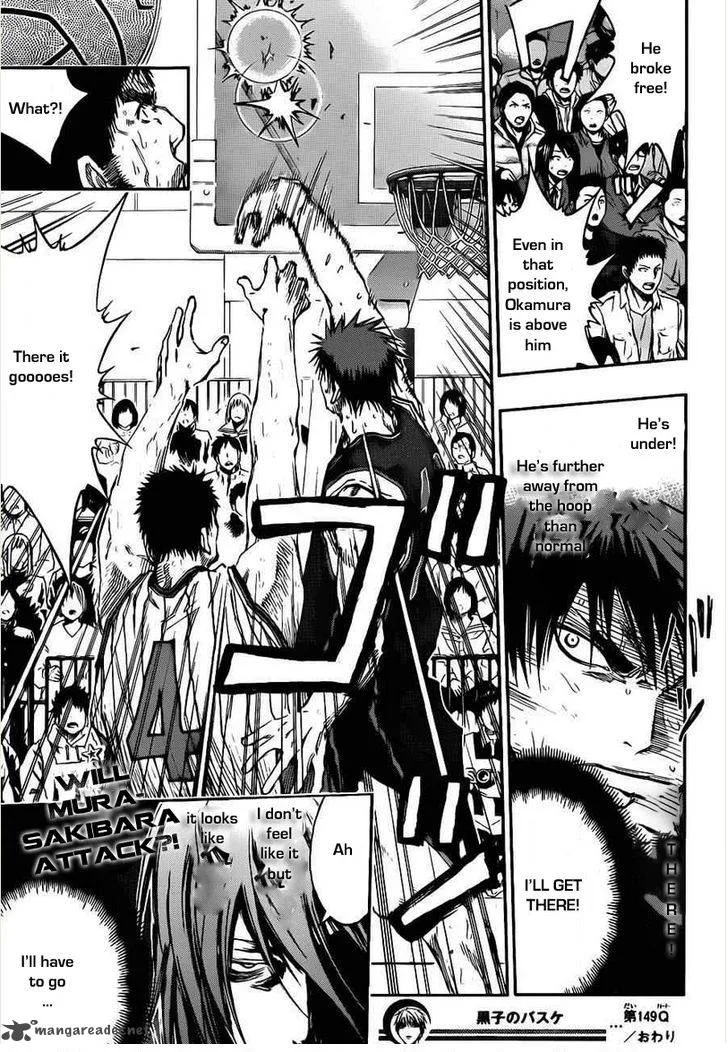Kuroko no Basket Chapter 149 page 19